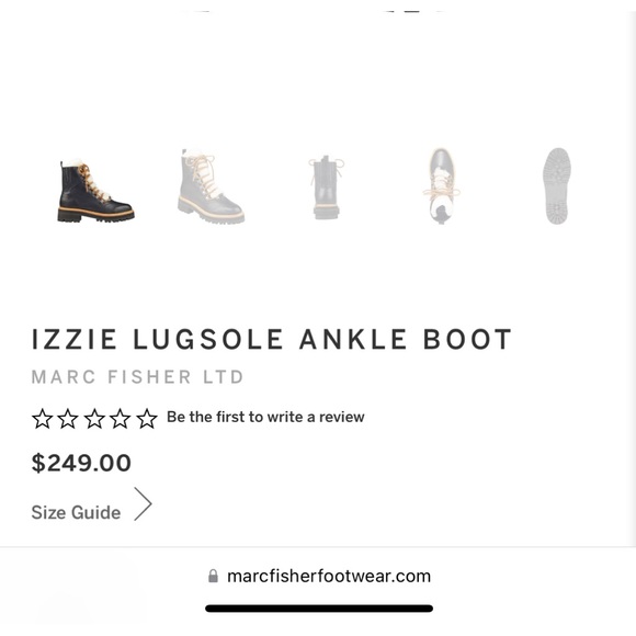Marc Fisher Izzie Lugsole Boot - Picture 4 of 4